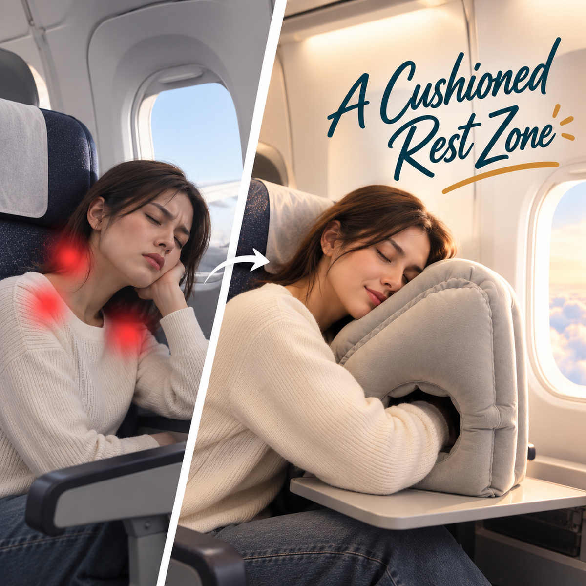 NapGo Travel Pillow