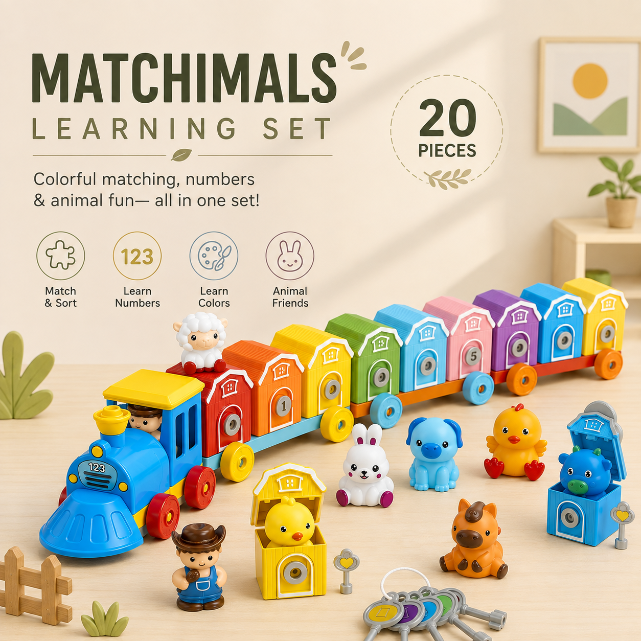 Matchimals Learning Set