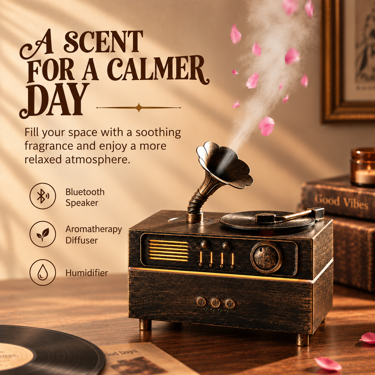 MistyVinyl Bluetooth Speaker