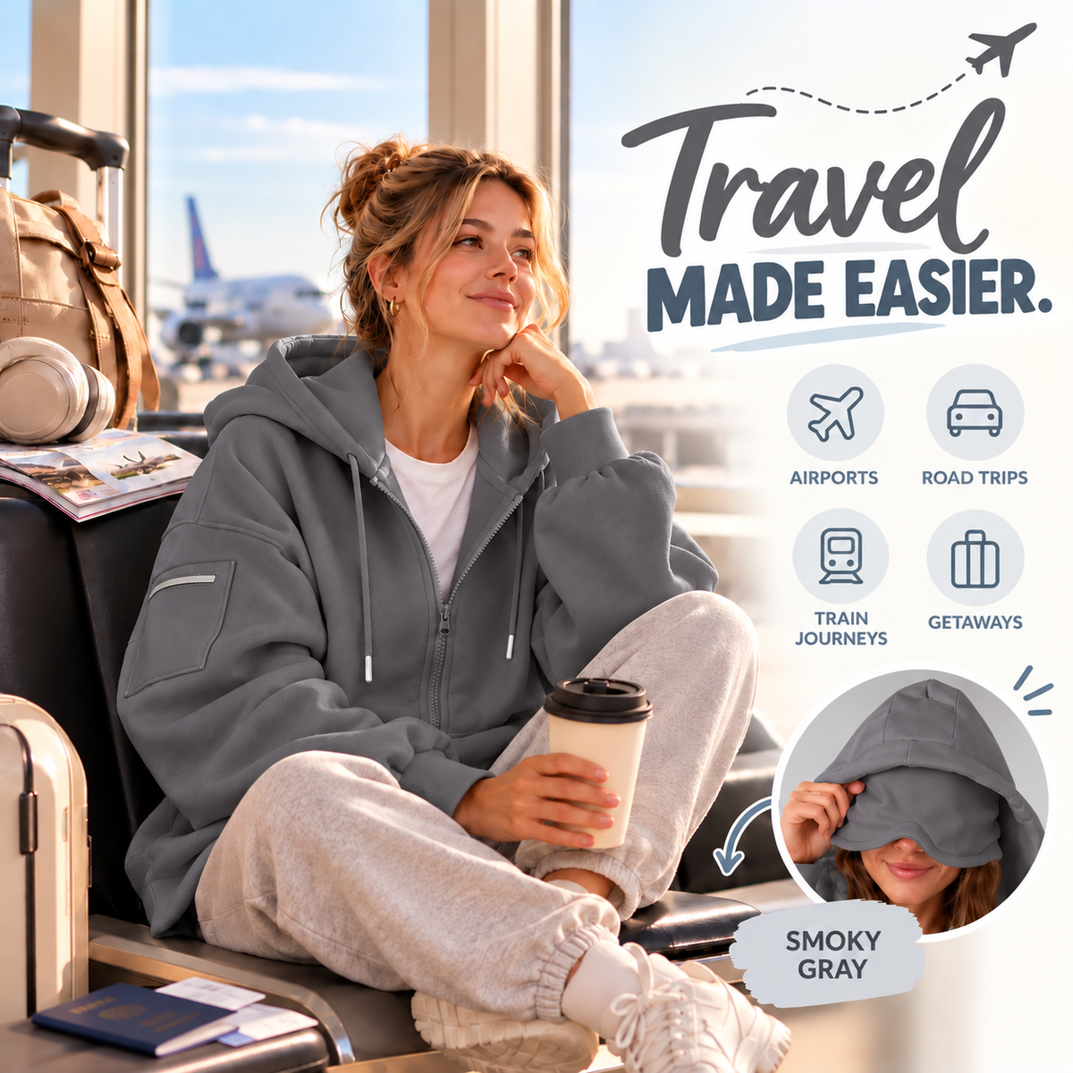 ComfyGo Travel Hoodie