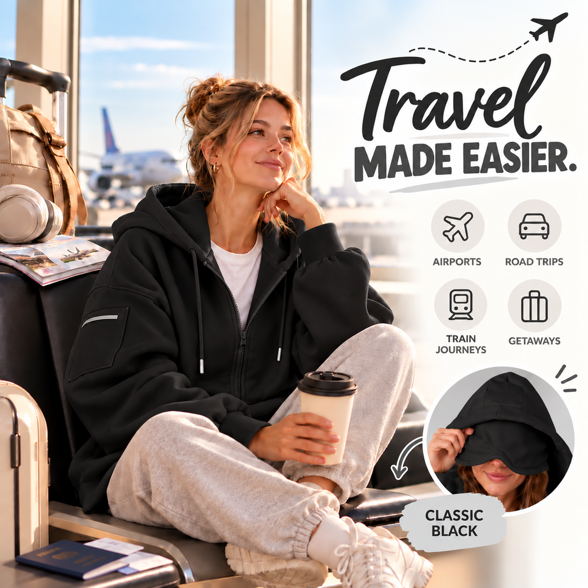 ComfyGo Travel Hoodie