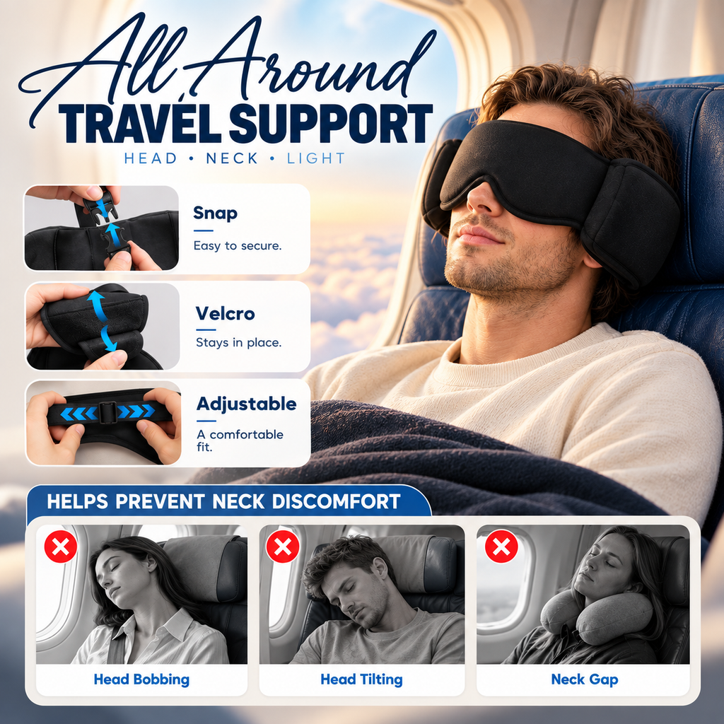 SleepSleeve Travel Pillow