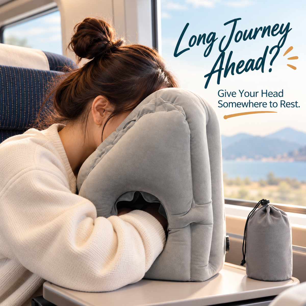 NapGo Travel Pillow