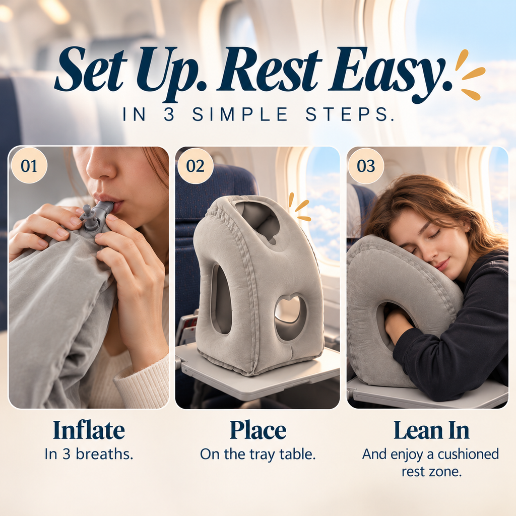 NapGo Travel Pillow